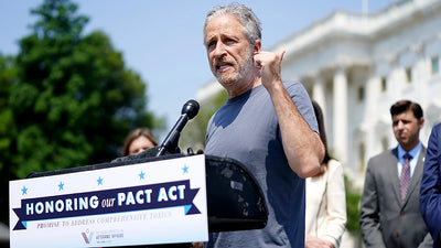 Exclusive Opportunity: Win a Private Zoom Call with Jon Stewart and Support Burn Pits 360