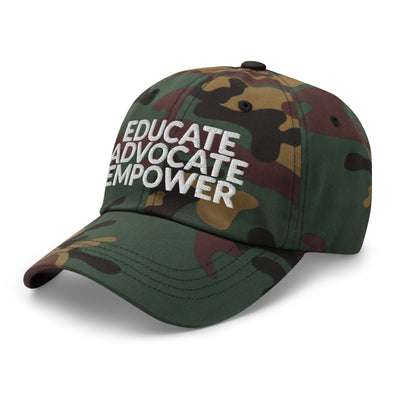 Educate Advocate Empower Hat